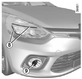 Bedienungsanleitung - Renault Clio :: Scheinwerfer (lampenwechsel) ::  Praktische hinweise